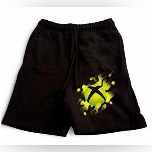 NWOT Ripple Junction Xbox Black Logo Jersey Shorts Size Small